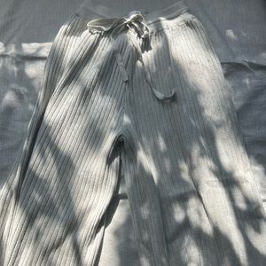 GREY BANDIT KNIT PANTS